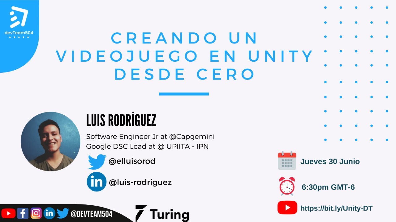 Creando un videojuego en Unity desde cero - YouTube