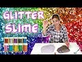 Glitter slime blanco VS Glitter slime transparente | Slime con brillantina o purpurina