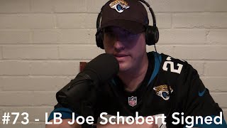 #73 - LB Joe Schobert Signed