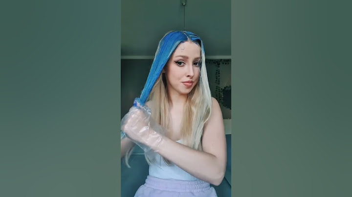 OMG 😱 it's real blue hair dye !!!😱💙 result in 24 h