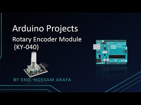 انكودر Rotary Encoder - YouTube