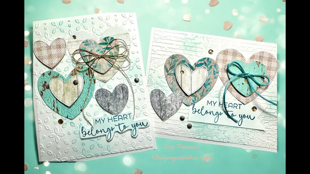 ❤️ Super Gorgeous Card with Hearts of Elegance!