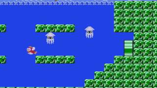 Super Mario Bros Sega Genesismega Drive Playthrough 7-1 Thru 7-4