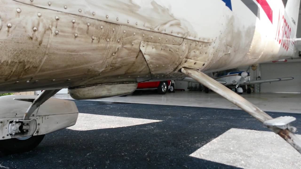 Cleaning My Plane With Goop YouTube