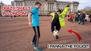 Insane Football Touch Test! Public Pannas in London!!!