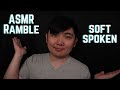 ASMR Ear to Ear Ramble (Soft Spoken)