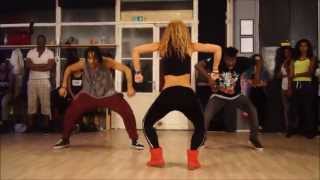 Wizard ft. Chedda & Nyanda- Like a Pro - New dancehall Choreo by Aya Resimi