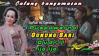 GENDING CALUNG BANYUMASAN PUSWOWARNO GUDRIL IJO IJO GUNUNGSARI  LENGGER KEMBANGE JAGAD  Sinden tarti