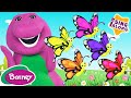 Five Little Butterflies | Barney Nursery Rhymes and Kids Songs