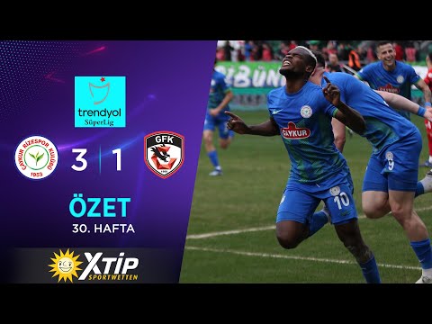 Merkur-Sports | Ç. Rizespor (3-1) Gaziantep FK - Highlights/Özet | Trendyol Süper Lig - 2023/24