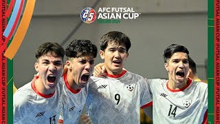 خلاصه بازی فوتسال افغانستان  قرقیزستان / صعود تاریخی به جام جهانی