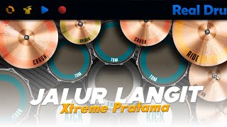 JALUR LANGIT - COVER REALDRUM MUSIK BY XTREME PRATAMA