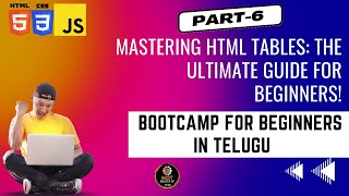 Mastering HTML Tables: The Ultimate Guide for Beginners!|#coding |Telugu|WebDev|Coding|MOT|