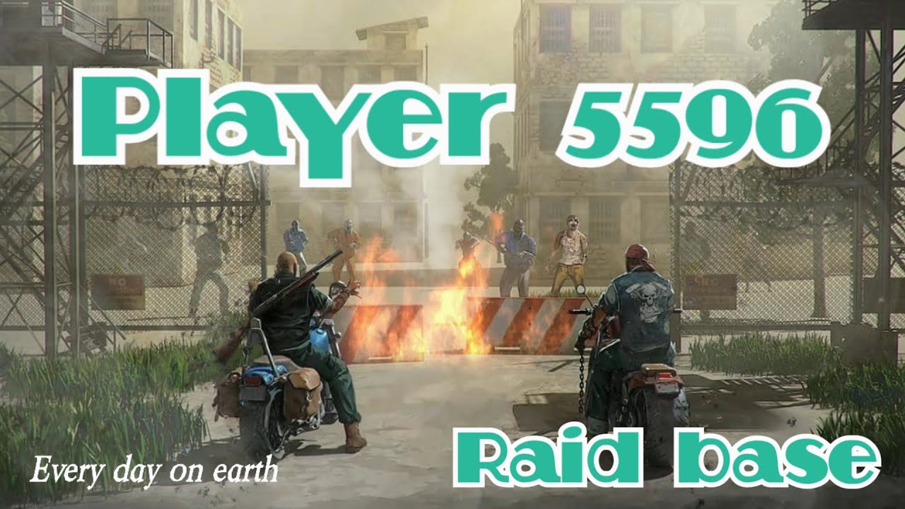 LDOE Player 5596 | Last day on earth | Raid base | 1.17.1 