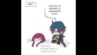 Kafka And Blade Sleep Together Honkai Star Rail Comic Dub