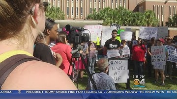 Protests At UF Over Upcoming White Nationalist Speaker