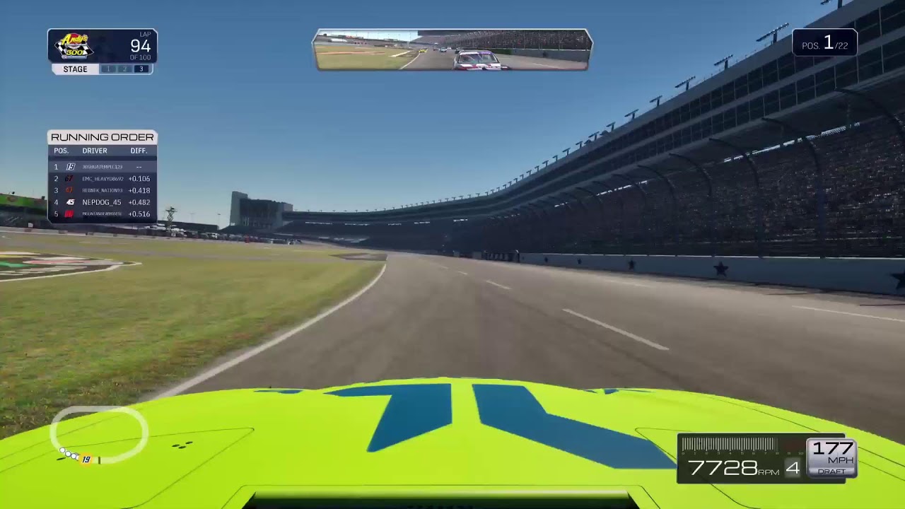 Xfinity Race 2, Texas! Next Gen Racing League, NASCAR25 on PlayStation!