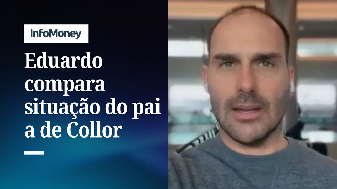 Eduardo critica Moraes por negar domiciliar a Bolsonaro | InfoMoney News