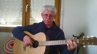 Video thumbnail of "Les Passantes ( Guitar Cover - Tab ) Georges Brassens"