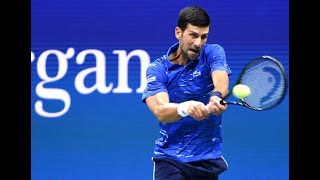 Novak djokovic defeats juan ignacio londero and advances to the third
round of us open 2019.