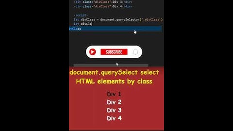 querySelector and querySelectorAll in#JavaScript #shortvideo #shorts #shortsfeed #shortsvideo #short