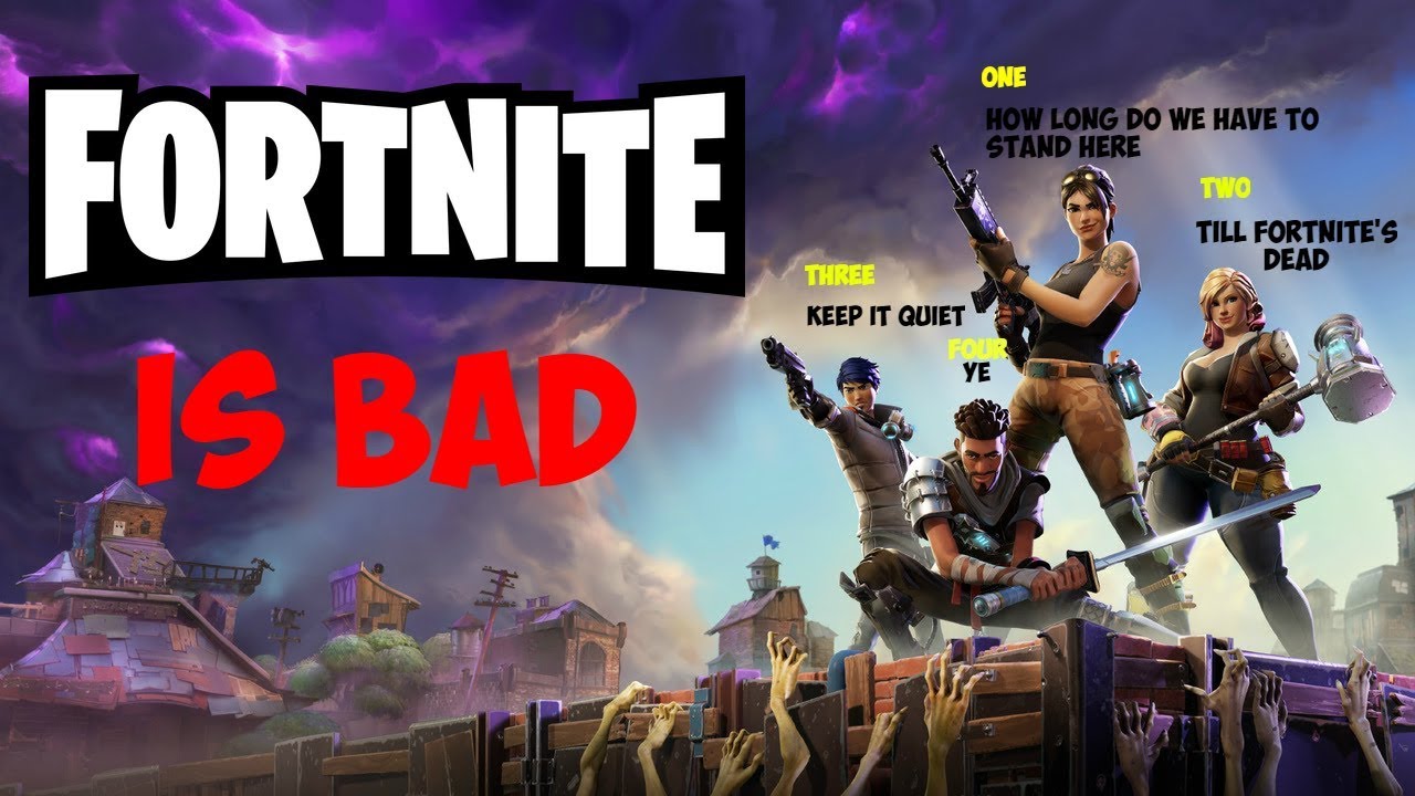 Fortnite is bad Commentary YouTube