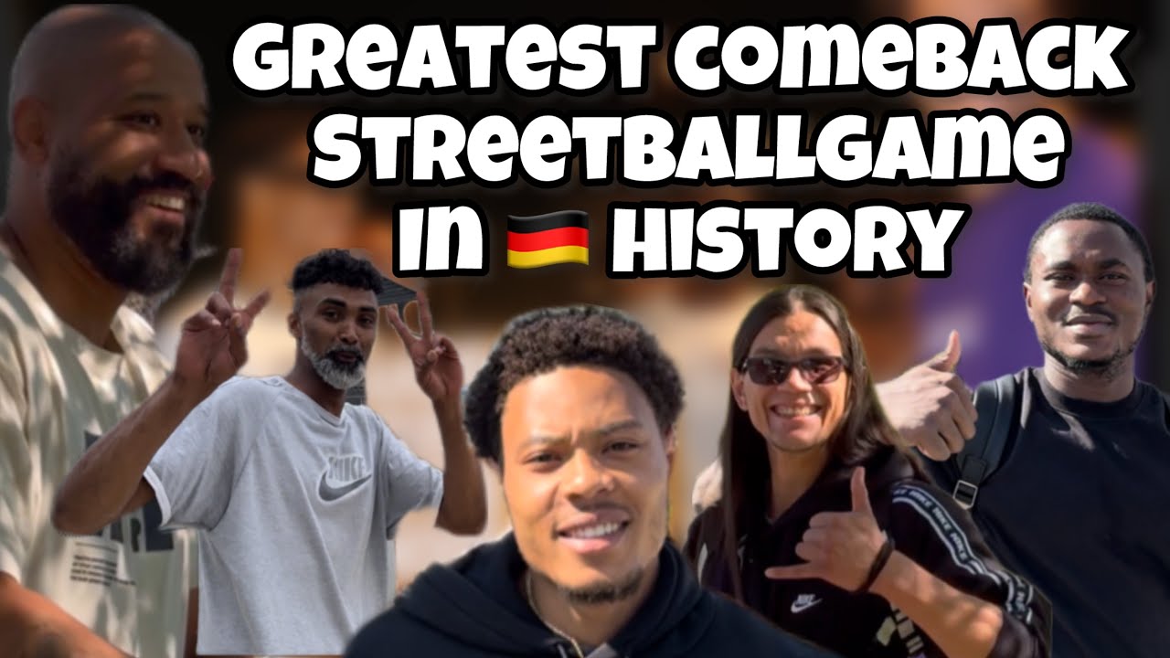 GREATEST AND CRAZIEST COMEBACK STREETBALLGAME IN GERMAN 🇩🇪 HISTORY EZBB HAFENPARK FRANKFURT AM MAIN