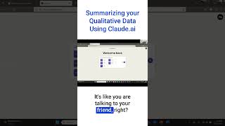 Summarizing your Qualitative Data Using #Claude AI