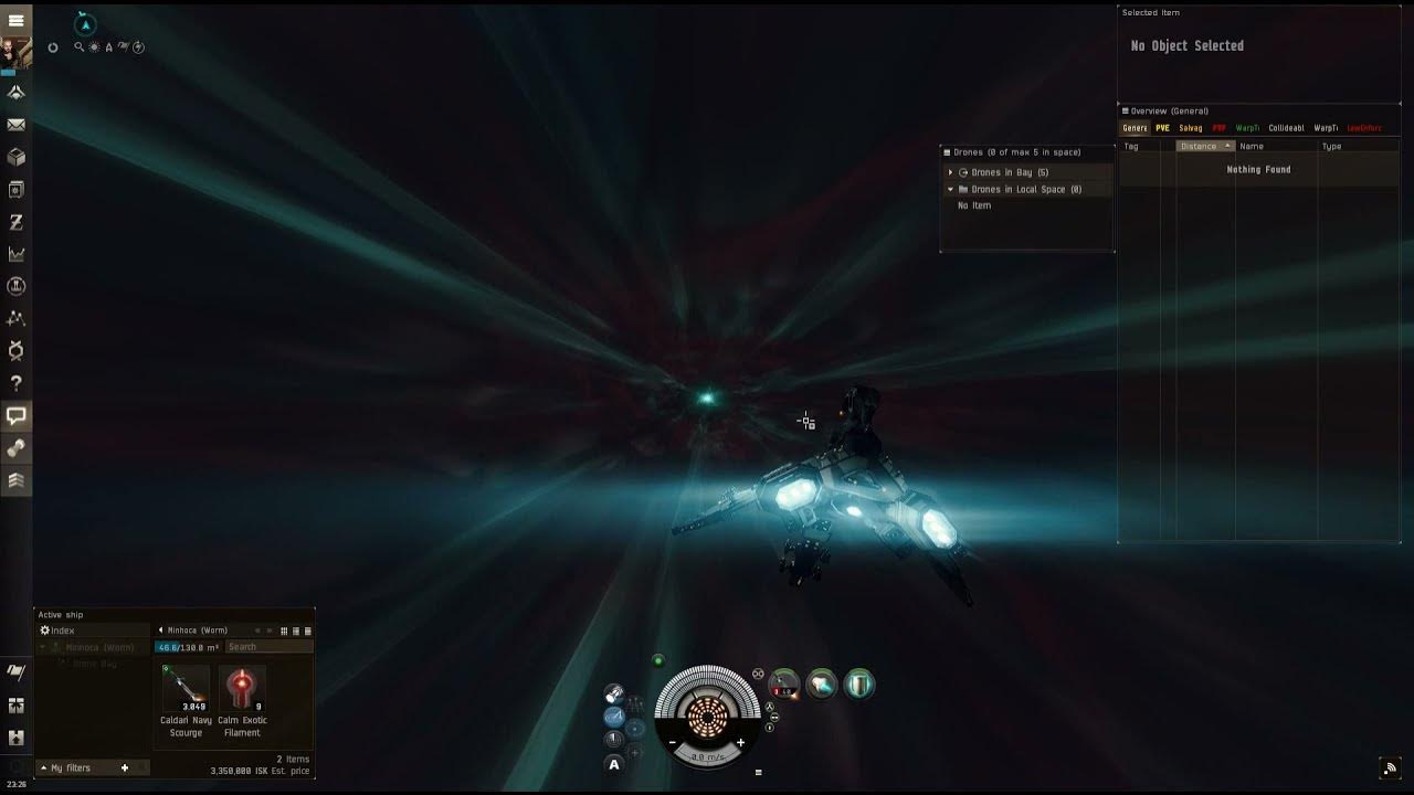 Eve Online 2021 Abyss Exotic T1 Worm YouTube