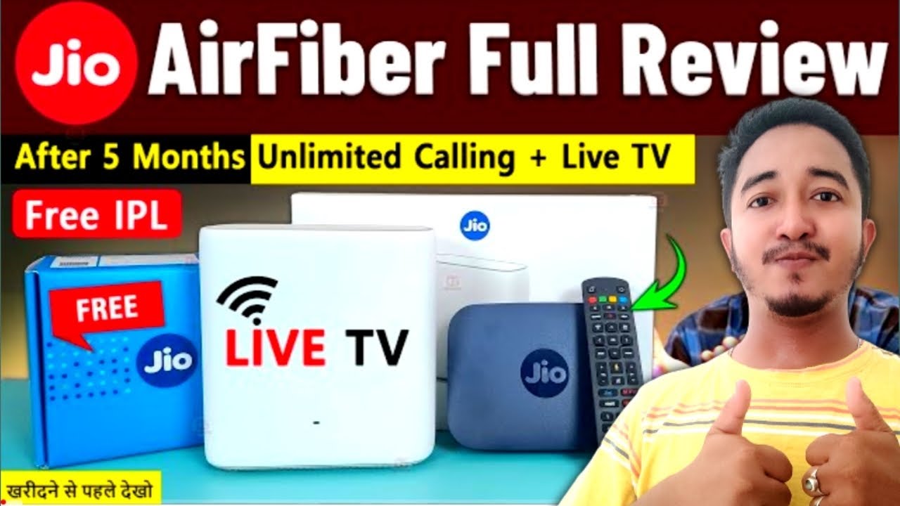 Airfiber Jio AirFiber Review after 5 Months and Jio AirFiber Jiocall App | Jio ...