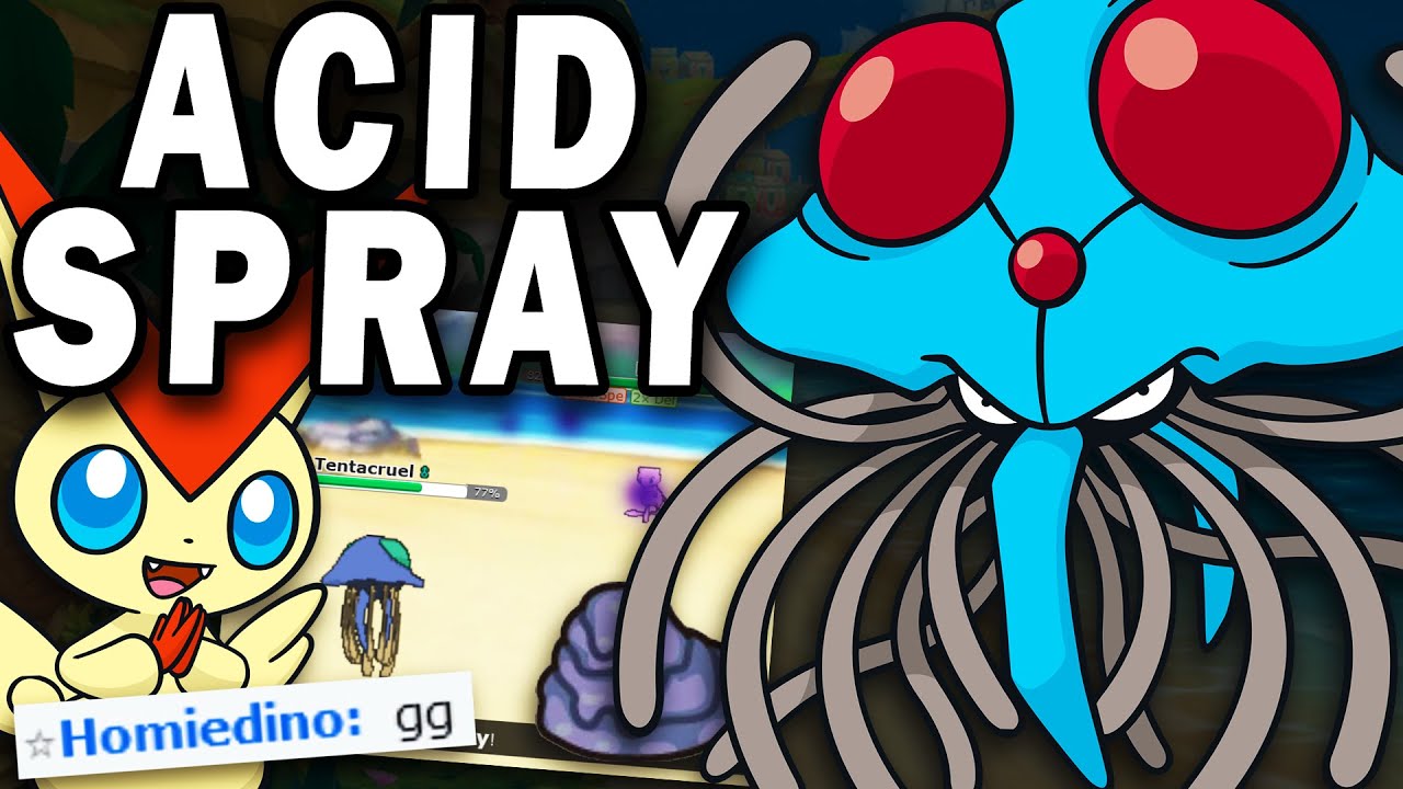 Кислотный спрей TENTACRUEL DROPS SPECIAL D IN OU