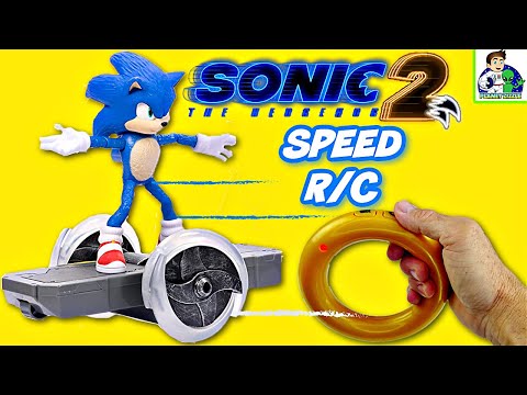 Filme Sonic the Hedgehog Sonic 2 - Veículo Sonic Speed RC