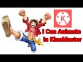My first animation  i can animate sprite mugen in kinemaster