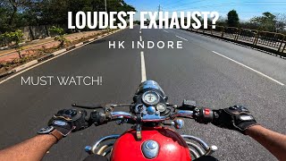 Is this the loudest bullet exhaust? | Royal enfield classic 350