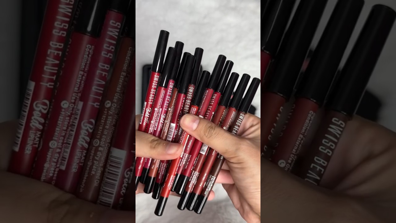 Swiss Beauty Bold Matt Lip Liner ✨ | Credits - 