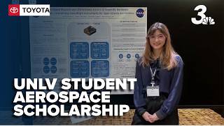 UNLV student earns national aerospace scholarship after internships with NASA, Blue Origin
