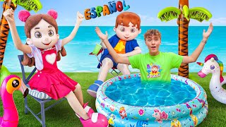  ¡Maria Clara y JP disfrutan del fin de semana con playa, piscina y otras historias divertidas! 