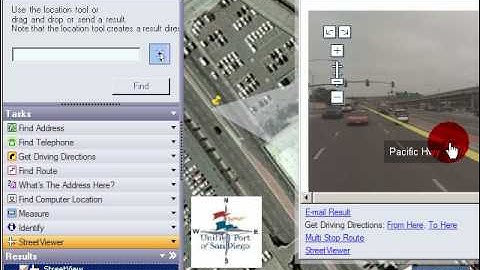Streetviewer in ArcGIS Explorer