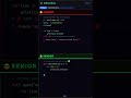 Junior vs Senior Python Developer 🐍 | 10 Lines vs 1 Line! #ytshorts #coding #python