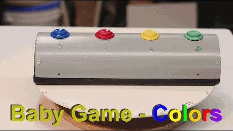 Baby Light Game - Color Buttons and LED Lights