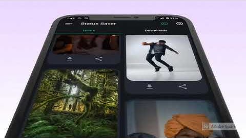status saver - android app - WhatsApp Status Downloader app promo