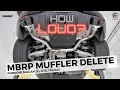 Macan Muffler Delete: MBRP Exhaust (Install & Sounds)