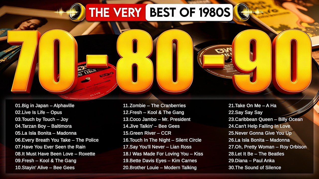 Best Music Hits 70s 80s 90s Playlist 📀 Greatest Hits 70s 80s 90s Oldies Music 1886 📀 Music Hits 80s