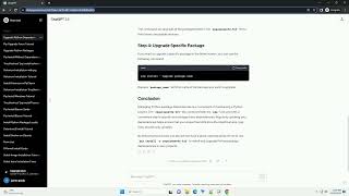 pip install requirements upgrade