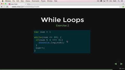 JAVASCRIPT While Loop Exercises