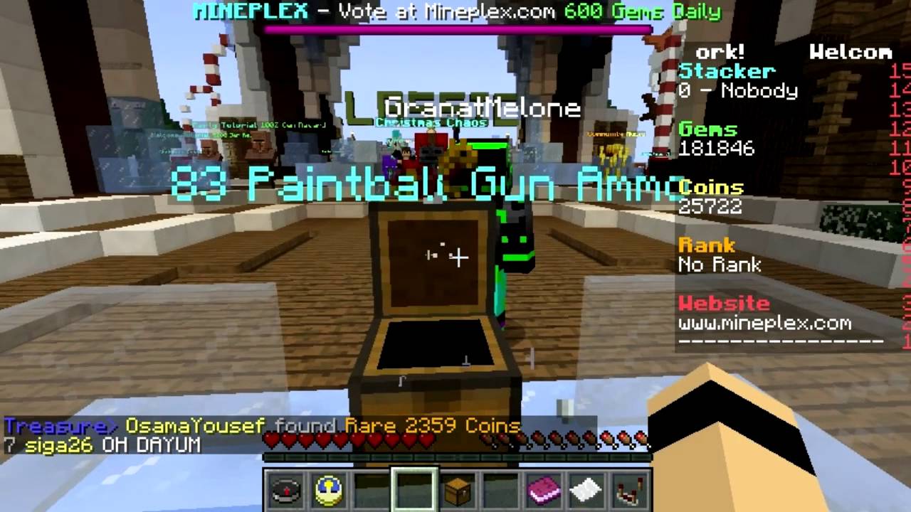 Mineplex Treasure chests ep16+Rare items! - YouTube