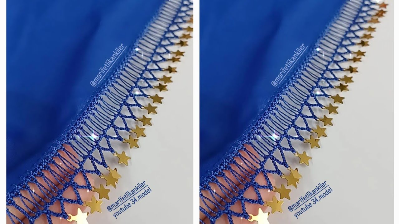 Yıldız pul oyası şıkır şıkır💙🤗 @marifetlikankilerr (34.model)