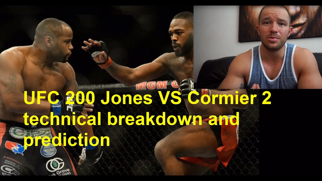 UFC 200 Jon Jones VS Daniel Cormier 2 Breakdown Analysis ...