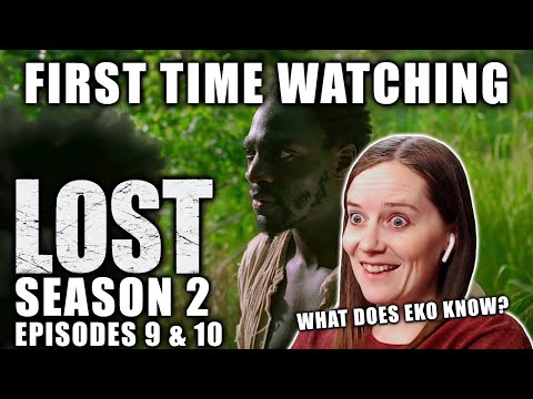 FIRST TIME WATCHING | LOST | Season 2 | Episodes 9 & 10 | TV Reaction | What Does Eko Know?!?