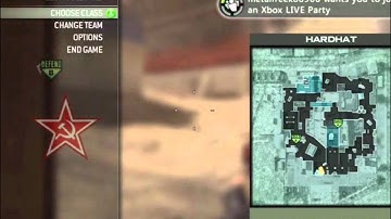 MW3 GB 3v3 Mission and Hardhat (HOST BOOT and got SMACKED)